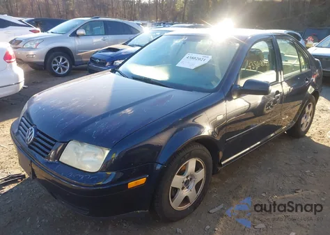 2000 Volkswagen Jetta Gls Tdi из США, поврежденный, VIN 3VWSF29M6YM095968